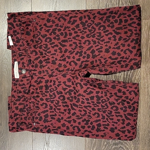 Anthropologie Denim - ❤️ ANTHROPOLOGIE SANCTUARY SOCIAL STANDARD LEOPARD PRINT ANKLE SKINNY JEANS, 6